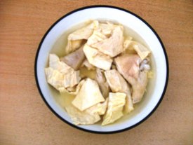 Sup Kembang Tahu Ayam Kampung