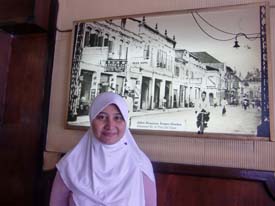Saya di Restoran Tip Top