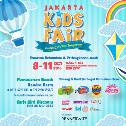 Main Sambil Belajar di Jakarta Kid’s Fair 2015