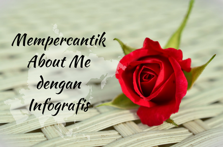 Mempercantik About Me dengan Infografis