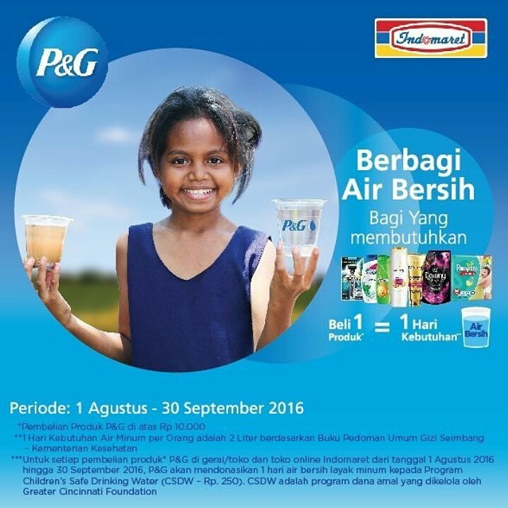 #PGBerbagiAsa: Program Air Bersih untuk Anak Indonesia