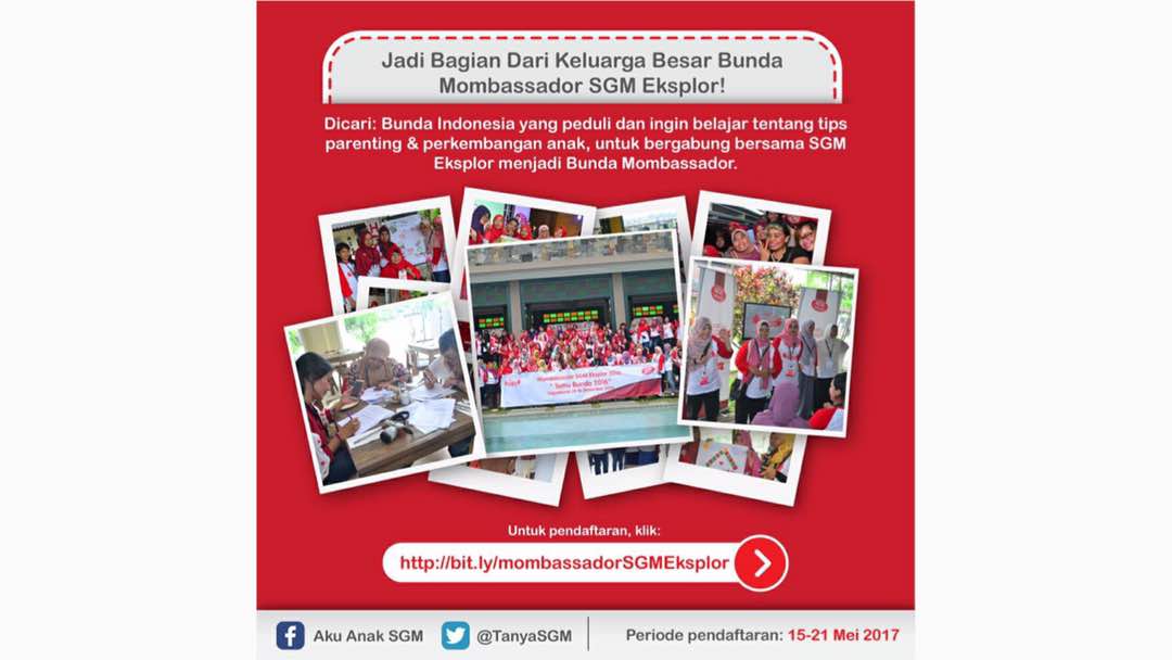 Andakah Mombassador yang Kami Cari?