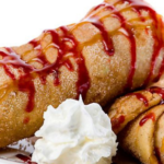 Resep Camilan Kekinian: Apple Strawberry Chimichanga