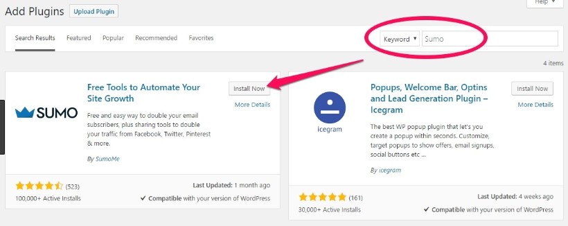 Cara menggunakan sumo: install