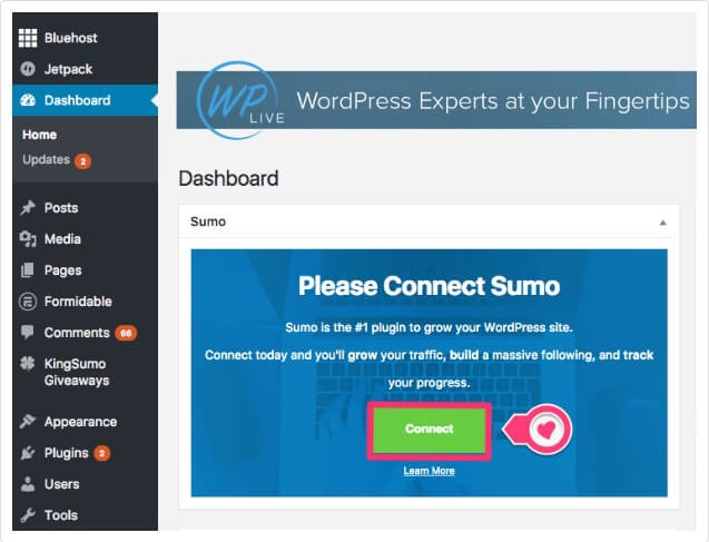 Cara menggunakan Sumo: Connect