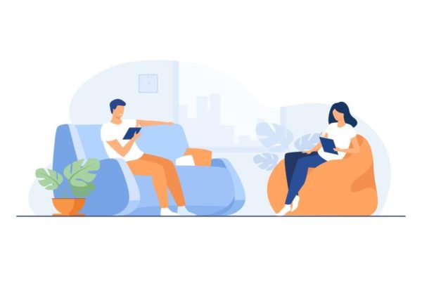 Membaca buku agar kreatif