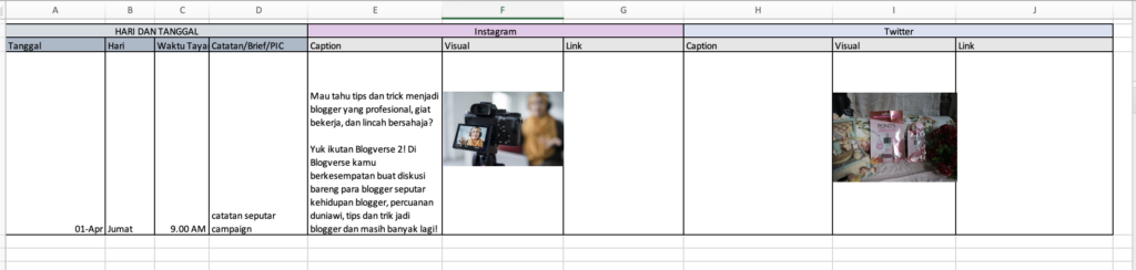Tutorial Membuat Konten Kalender 3