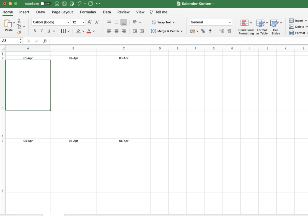 Tutorial Membuat Konten Kalender 4