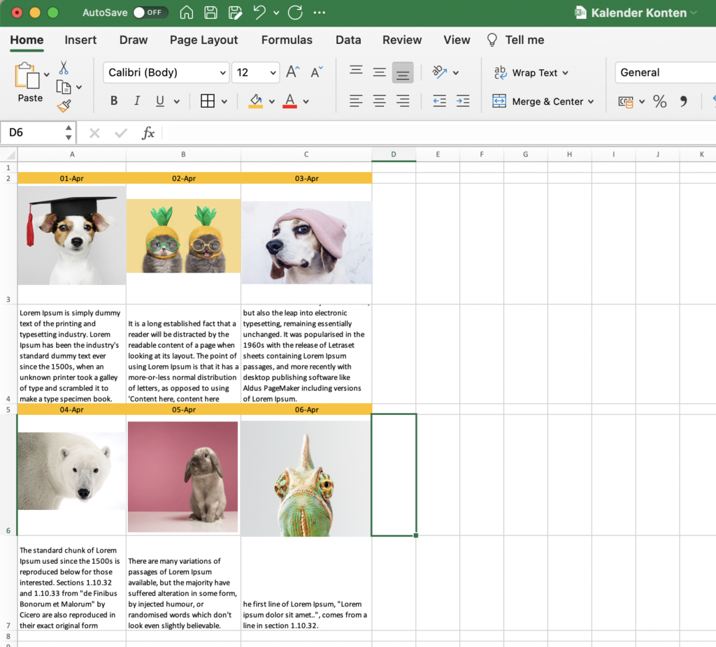 Tutorial Membuat Konten Kalender 5