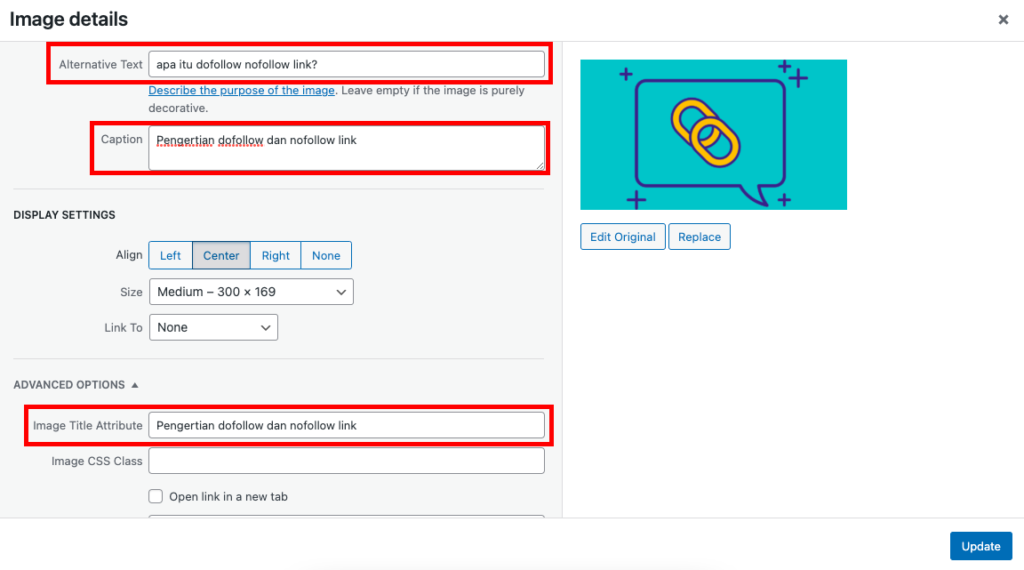 SEO on Page Cheklist