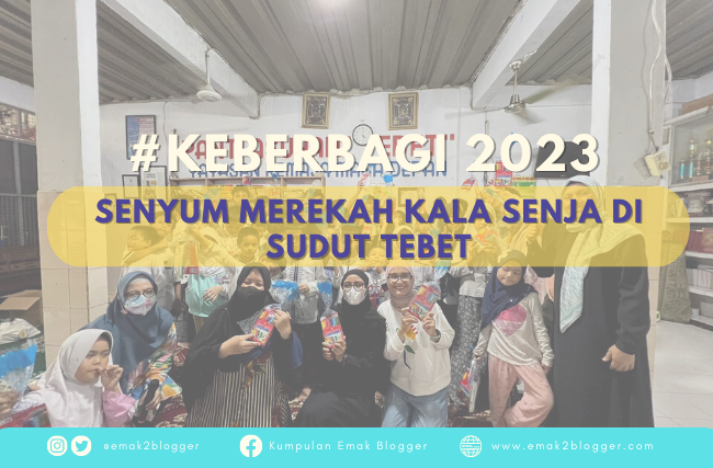 #KEBerbagi 2023 : Senyum Merekah Kala Senja di Sudut Tebet