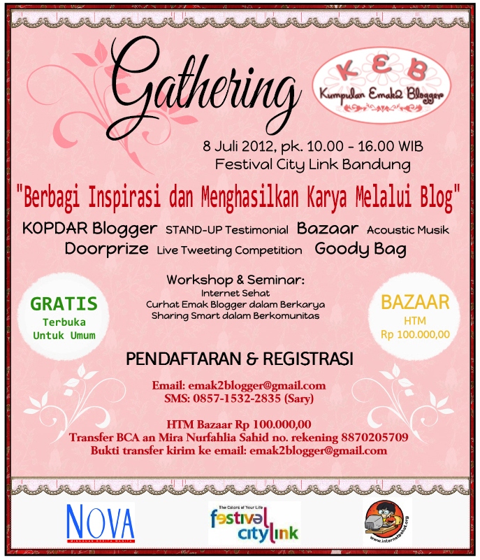 Flyer Gathering Bandung01 Kumpulan Emak Blogger