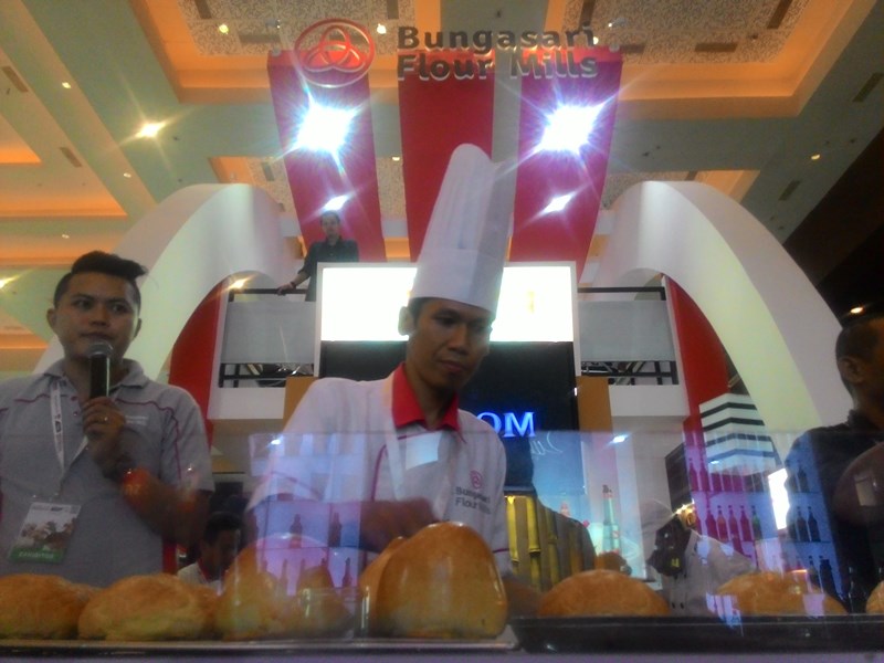 Icip-icip & baking demo di Booth Bungasari